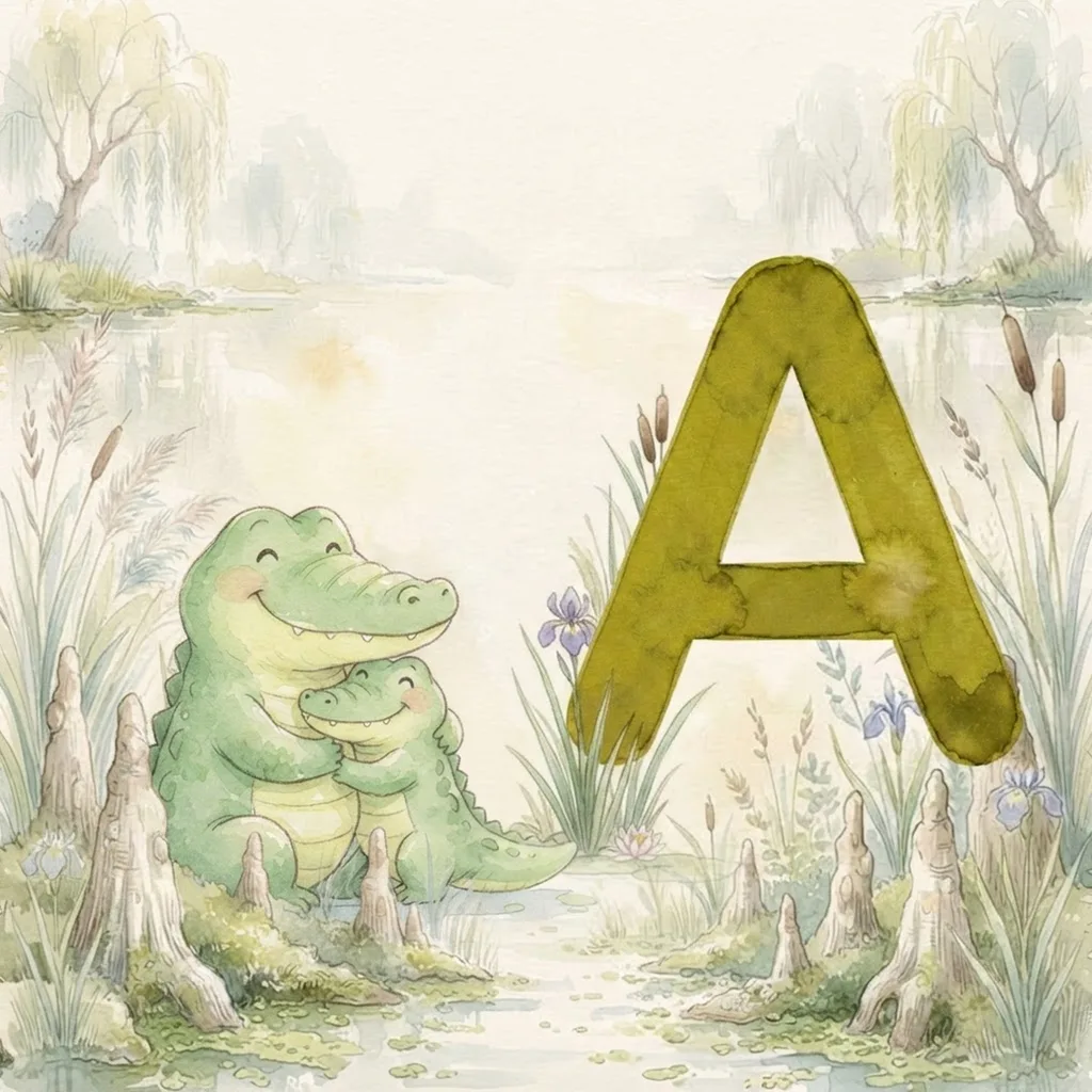Letter A illustration