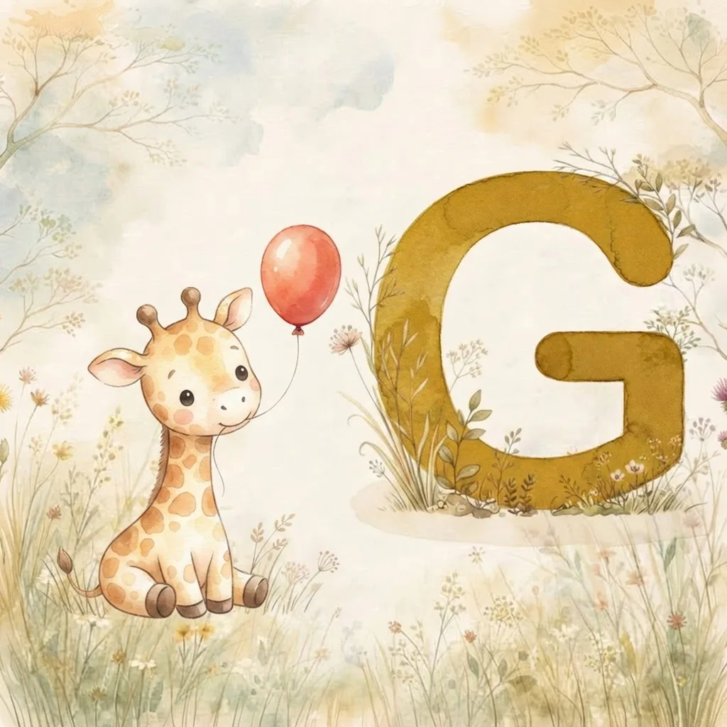 Letter G illustration