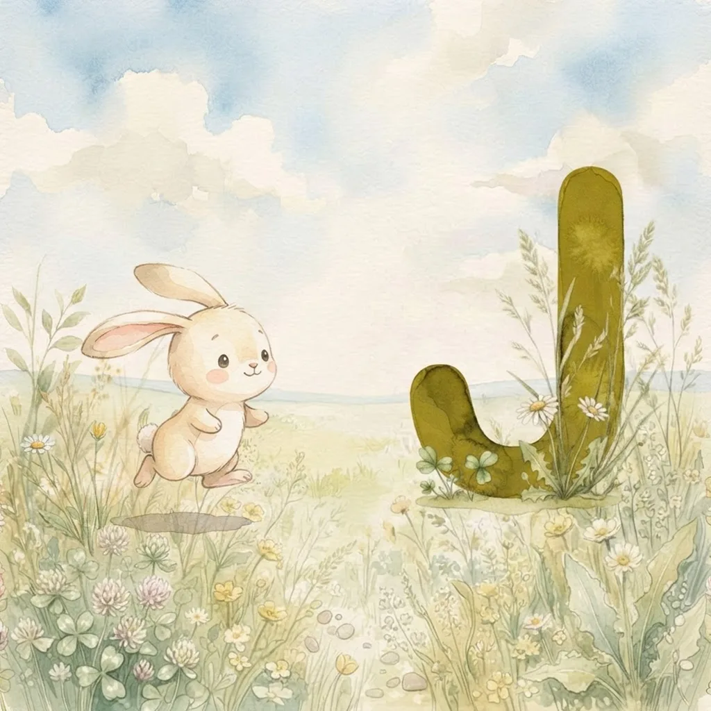 Letter J illustration