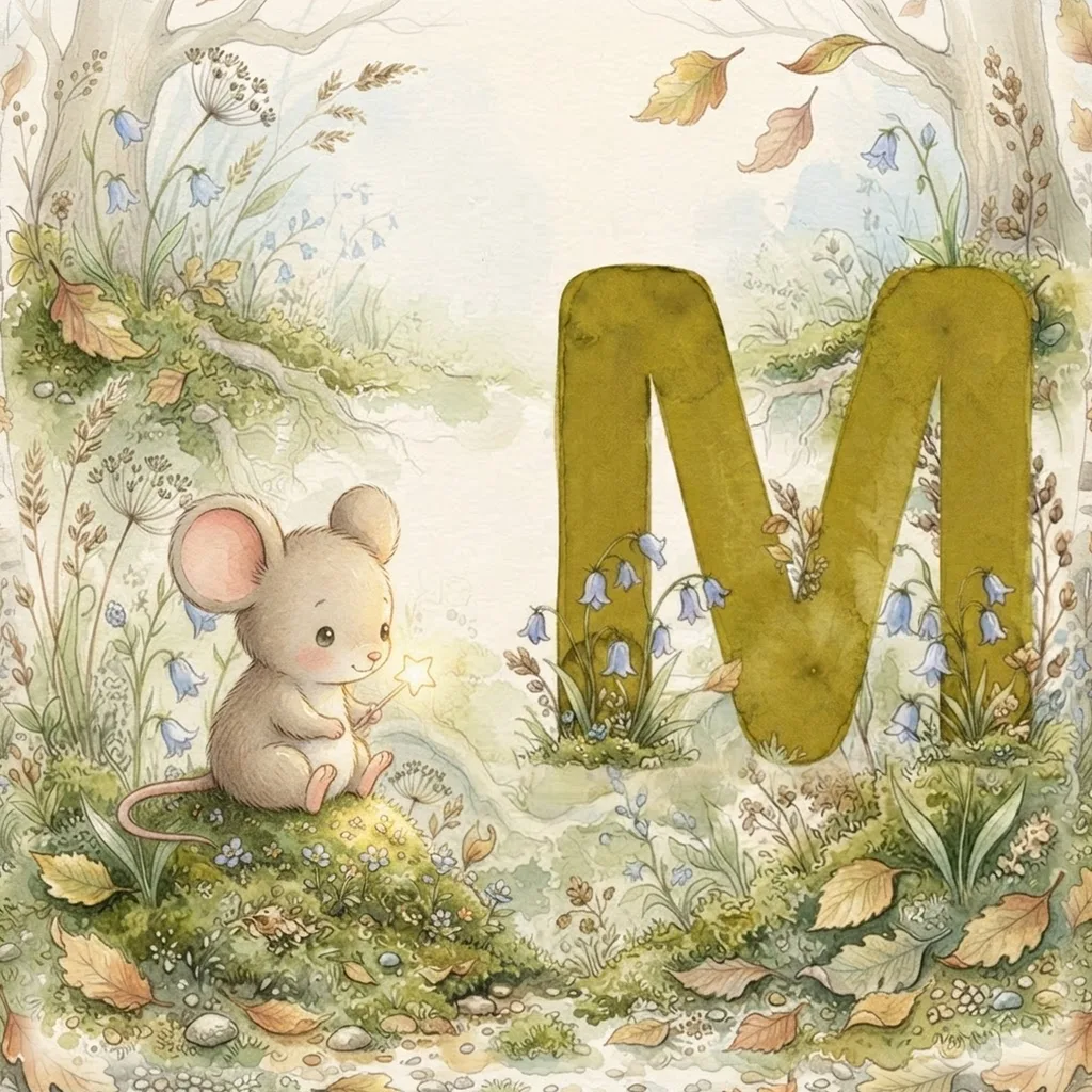 Letter M illustration