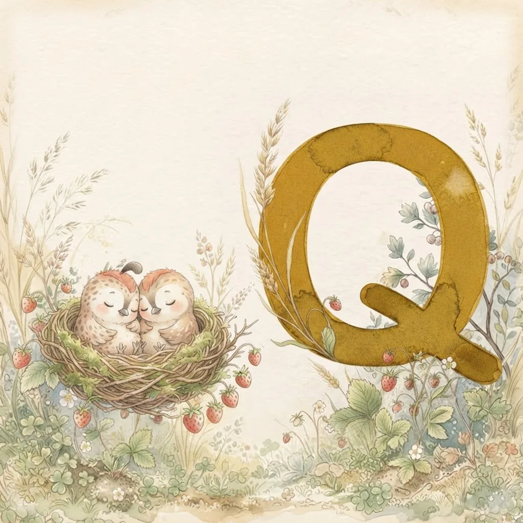 Letter Q illustration