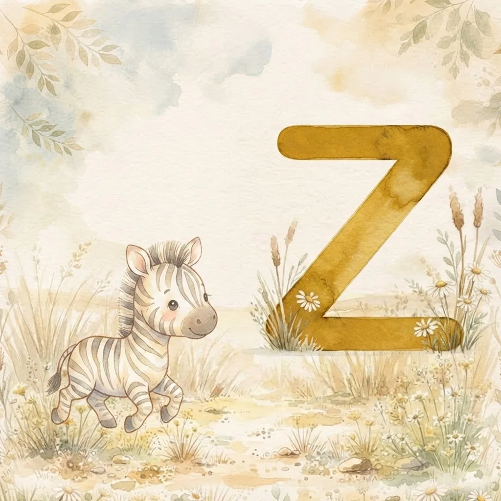 Letter Z illustration